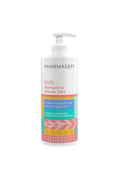 Pharmasept Παιδικό Σαμπουάν & Αφρόλουτρο 2 σε 1 500ml