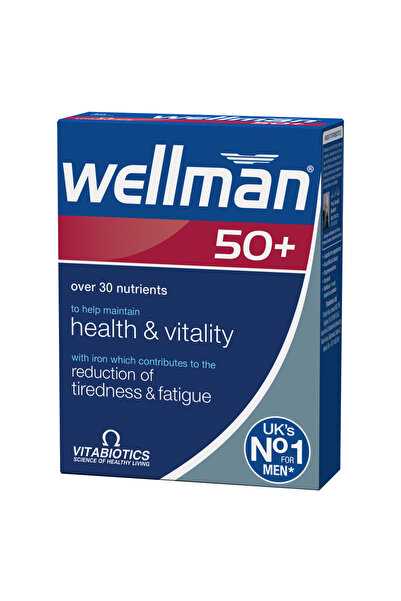 Vitabiotics Γουέλμαν 50+ 30 Δισκία