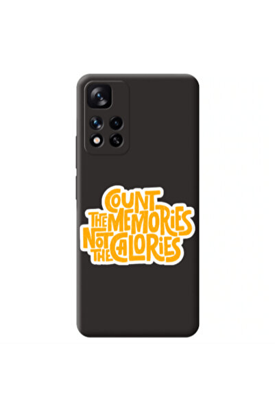 Other Xiaomi Redmi Note 11 Pro 5G Count the memories not the calories Black C...