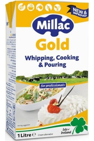Yıldızan pazaralanı store Millac Gold Krema 1 Litre - Sıcak Soğuk 2026 702712