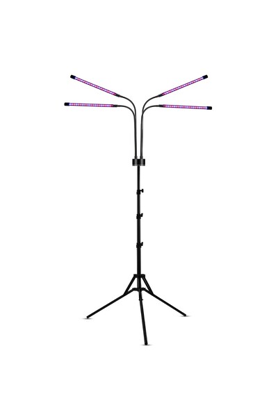 Rao Lampa UV pentru Cresterea Plantelor, RAO, 4 Capete, Putere 30W, Lumina UV...