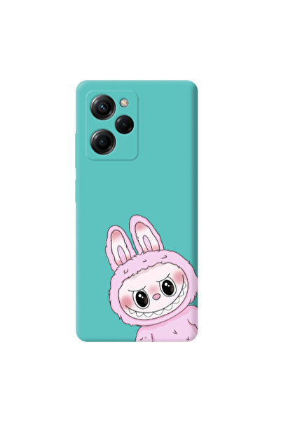 Other Xiaomi Poco X5 Pro Labubu 6 Turquoise Colored Silicone TPU Θήκη