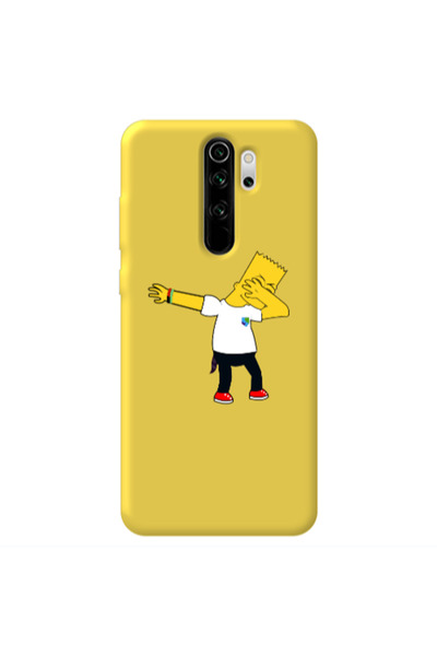 Other Xiaomi Redmi Note 8 Pro Simpsons2 Yellow Colored Silicone TPU Θήκη