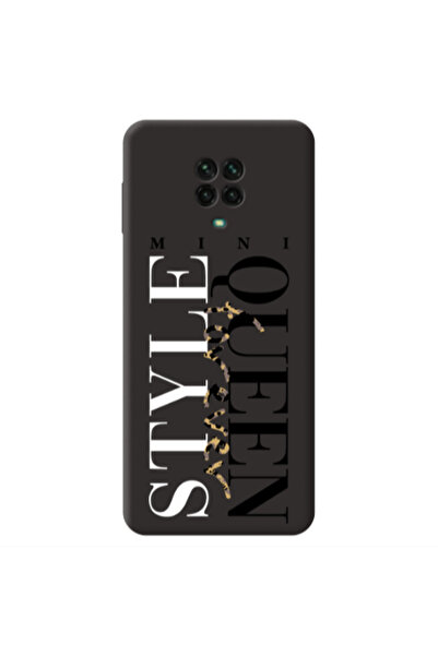 Other Xiaomi Redmi Note 9 Pro Mini Quen Forever Black Colored Silicone TPU Θήκη