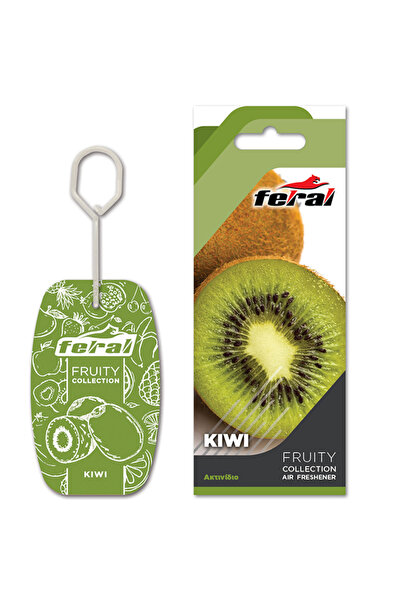 OEM Αρωματικό Αυτοκινήτου Κρεμαστό Feral Fruity Collection Kiwi 1 Τεμάχιο