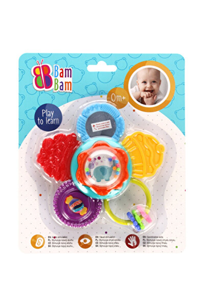 MC Micostore Jucarie bebelusi zornaitoare si dentitie - floare - Bam Bam 5150...