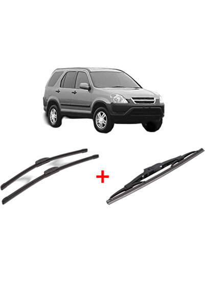 Bosch Set of 3 wipers HONDA CR-V II (RD_) from 2001 - 2007, for windshield an...