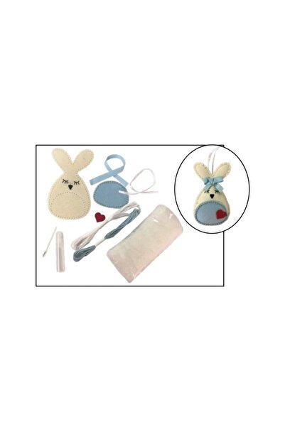 MC Micostore Set accesorii creatie iepure fetru, 14cm, ac plastic, ata, lipic...