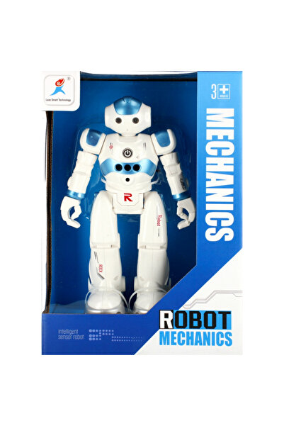 MC Micostore Robot cu functii MegaCreative Mechanics 499163, plastic, alb, 3+...