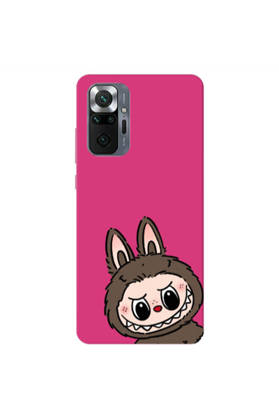 Other Xiaomi Redmi Note 10 Pro 4G Labubu7 Fuchsia Colored Silicone TPU Θήκη