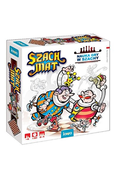 Jawa Joc de societate Szach Mat, JAWA, Carton, Limba poloneza, Multicolor