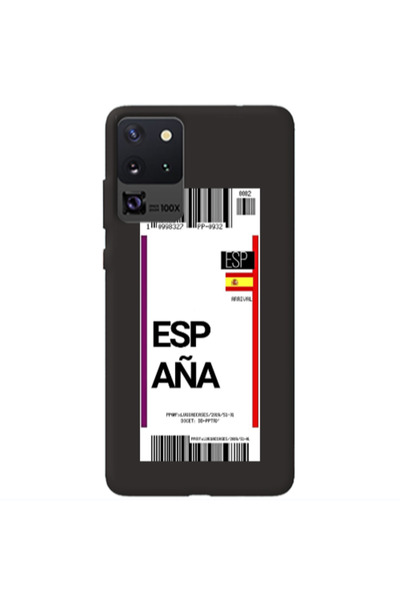Other Samsung S20 Ultra Espana Arrival Black Colored Silicone TPU Θήκη