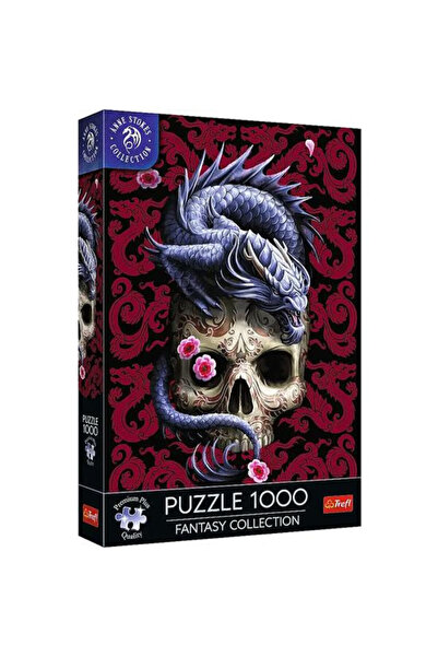 Trefl Puzzle 1000 elemente Trefl, Orientalny Smok, Fantasy Collection, 683x480mm