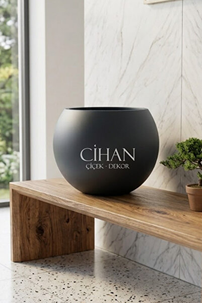 Cihan Çiçekçilik 30 Cm Plastik Küre Çiçek Saksısı