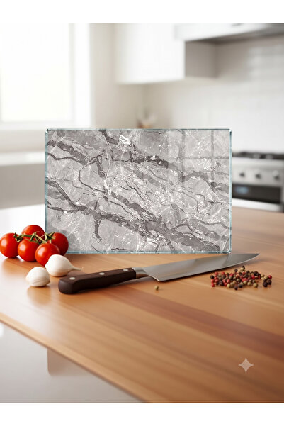 wudie Kitchen Countertop Protector and Decorative Heat-Resistant Tempered Gla...