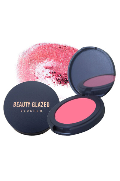 Beauty Glazed Μονή Παλέτα Ρουζ 3.5γρ - χρώμα: # 5-ροδακινί