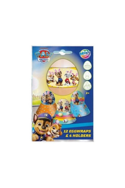 OEM Folii Paw Patrol pentru ouă 12 buc și suporturi 4 buc Grafix