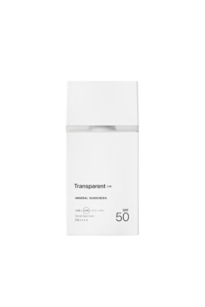 TRANSPARENT LAB Mineral Sunscreen SPF50+ PA+++ 100 ml - mineral sunscreen