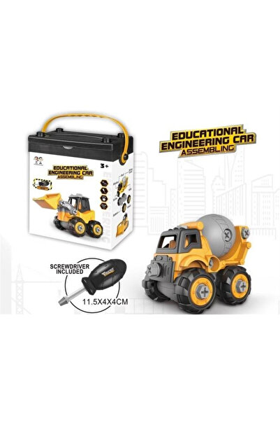 OEM Merkpol Mașină de construcții educativă de asamblat și dezasamblat 3+ MIX