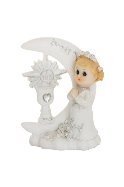 OEM PartyDeco figurină de comuniune fetiță 9 cm decorațiune de masă