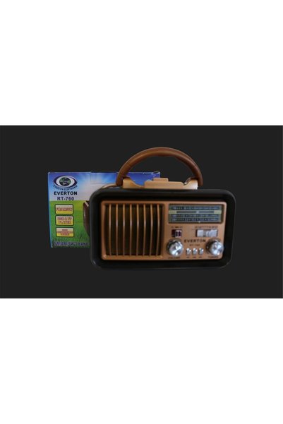 Everton RT-760 Bluetooth-USB-SD-AUX-TF Nostaljik Radyo