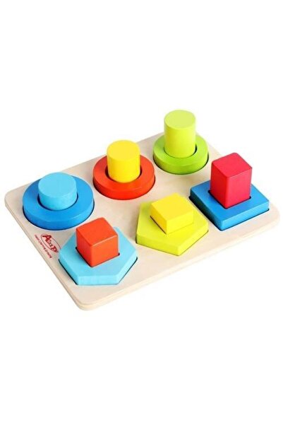 OEM Sortator de Forme - Puzzle din Lemn Dezvoltator de la Smily Play, 12 Elem...