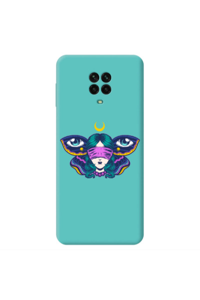 Other Xiaomi Redmi Note 9 Pro Eye in my ear Turquoise Colored Silicone TPU Θήκη