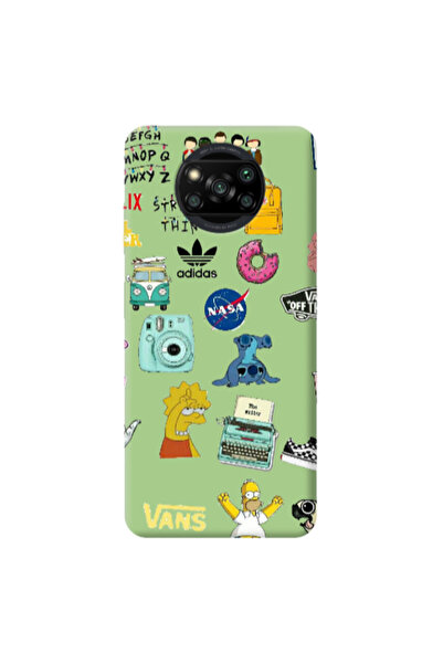 Other Xiaomi Poco X3 /X3 Pro Mixed up 3 Light Green Colored Silicone TPU Θήκη