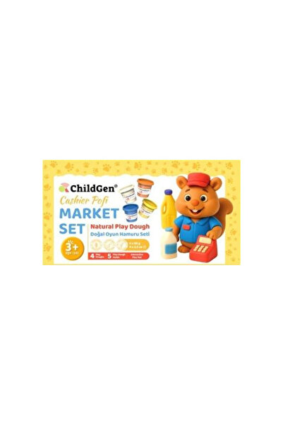 ChildGen Figurina Paw Pals Kasjer Pofi set creativ cu plastilina naturala mul...