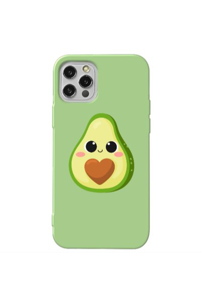 Other Apple iPhone 12 Pro Max Baby avocado Light Green Colored Silicone TPU Θήκη