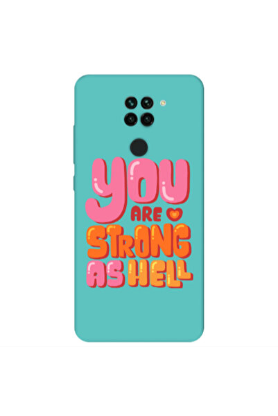 Other Xiaomi Redmi Note 9 You are Love Strong Turquoise Colored Silicone TPU ...