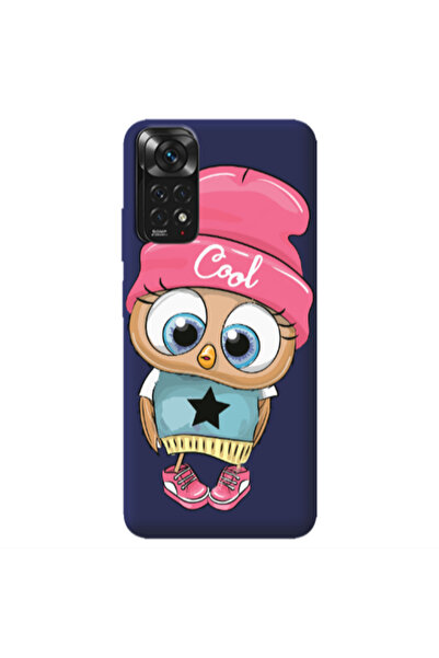 Other Xiaomi Redmi Note 11 4G Cool Star Dark blue Colored Silicone TPU Θήκη