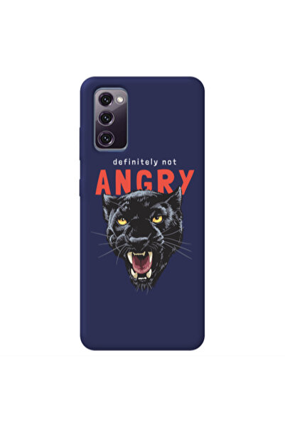 Other Samsung S20 FE Pointed teeth Dark blue Colored Silicone TPU Θήκη