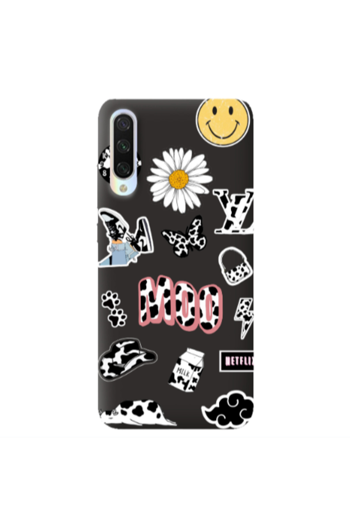 Other Xiaomi Mi 9 Lite Find Yourself 6 Black Colored Silicone TPU Θήκη
