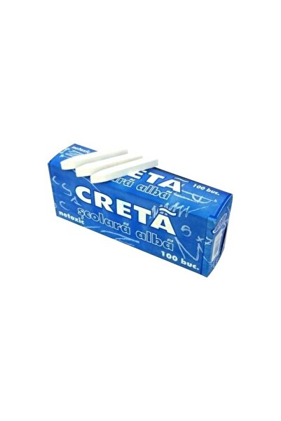 MC Micostore Cretorom λευκή κιμωλία, Σετ Top Bottom 100 τεμαχίων