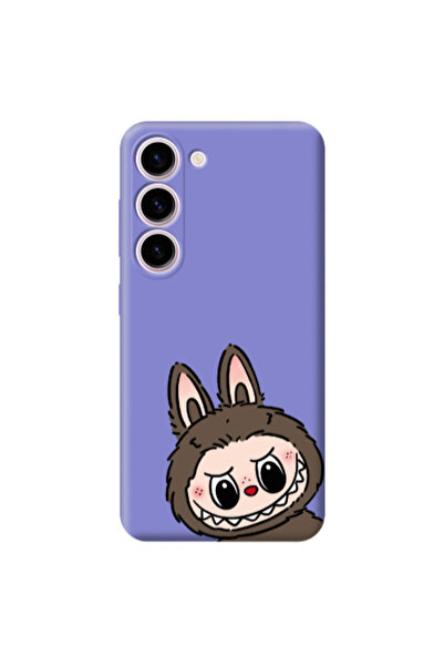 Other Samsung S23 Plus Labubu7 Purple Colored Silicone TPU Θήκη