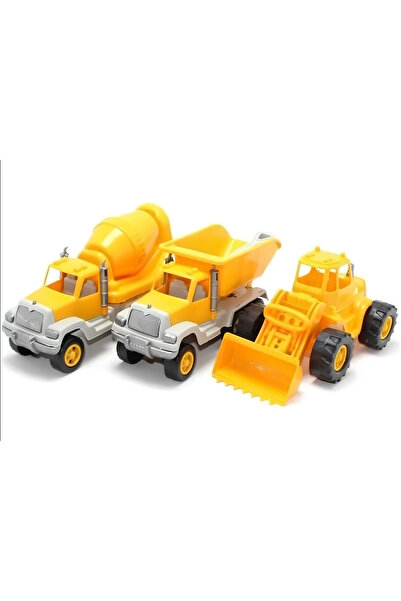 Zadem Store Large Size Movable Toy 3-Piece Construction Set