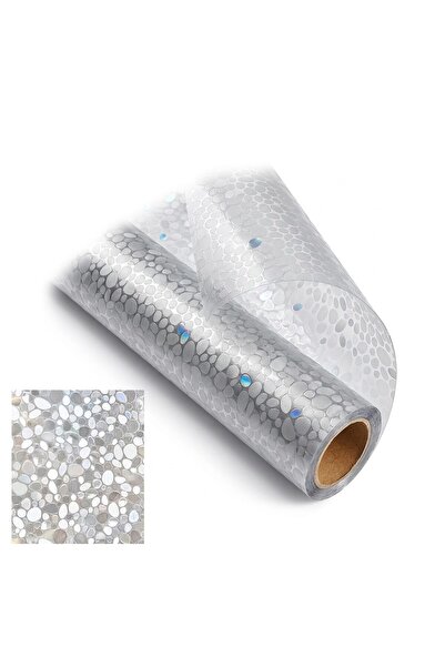 NEXTLY Folie decorativă 3D pentru geam, reutilizabilă, protecție UV, aderență...