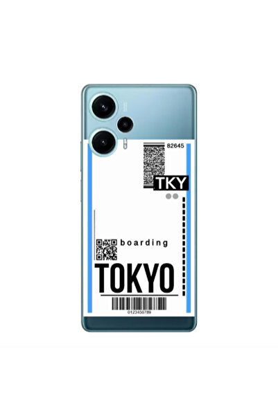 Other Xiaomi Poco F5 Tokyo Boarding Transparent Silicone TPU Θήκη
