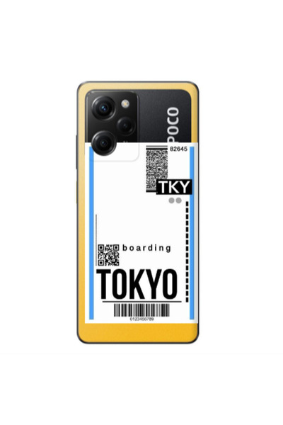 Other Xiaomi Poco X5 Pro Tokyo Boarding Transparent Silicone TPU Θήκη