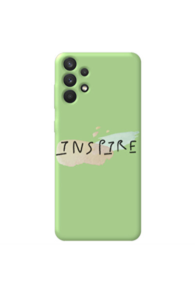 Other Samsung A32 4G Inspire Light Green Colored Silicone TPU Θήκη