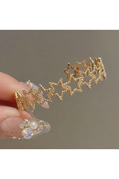 Heda Jewelry Yıldızlı Kelepçe Bileklik