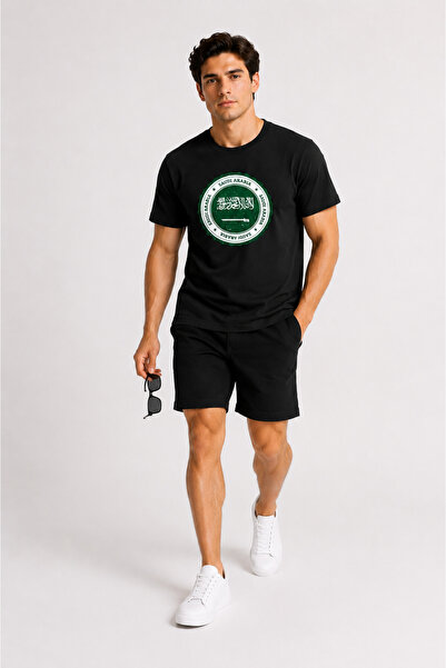 Rabona Fashion Μπλουζάκι με Αραβική Σφραγίδα