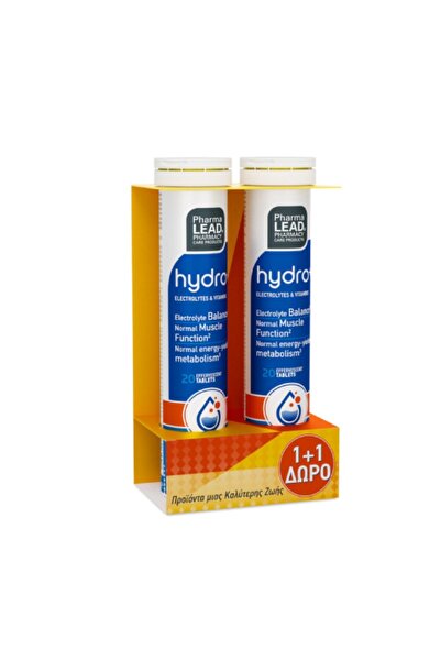 PharmaLEAD | Promo 1+1 Hydro+ Ηλεκτρολύτες | 2x20eff.tabs