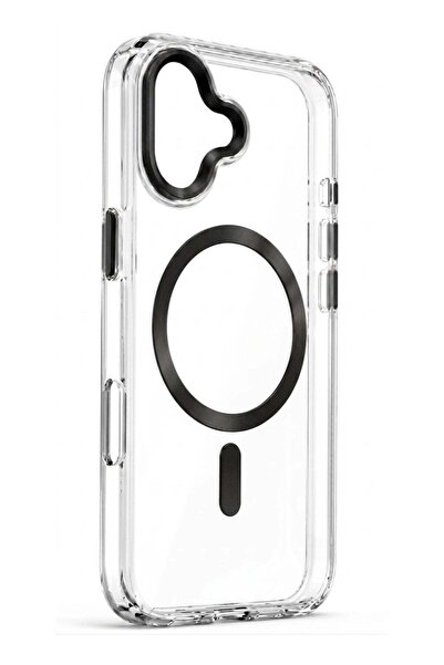 Generic Transparent protective case with colored frame compatible with iPhone...
