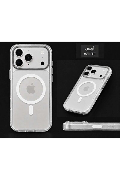 Generic Transparent protective case with colored frame compatible with iPhone...