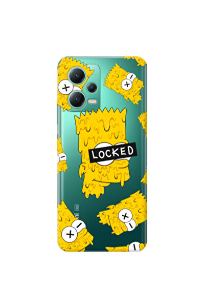 Other Xiaomi Redmi Note 12 Pro Plus 5G Bart Simpson Transparent Silicone TPU ...