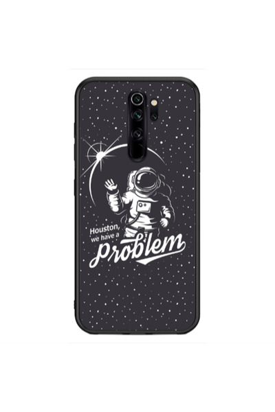 Other Xiaomi Redmi Note 8 Pro Houston We Have A Problem Black Glossy Θήκη