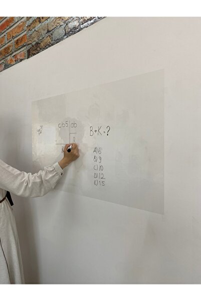 Farklı Bi Kağıt 52 x 300 cm Şeffaf Statik Sihirli Kağıt Tahta Yapıştırma Gerektirmez
