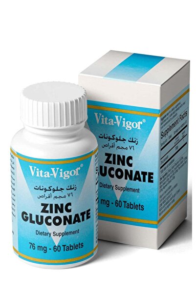 GLO Vita-Vigor Vita Vigor Zinc Gluconate 76 mg Tablets 60 Tablets